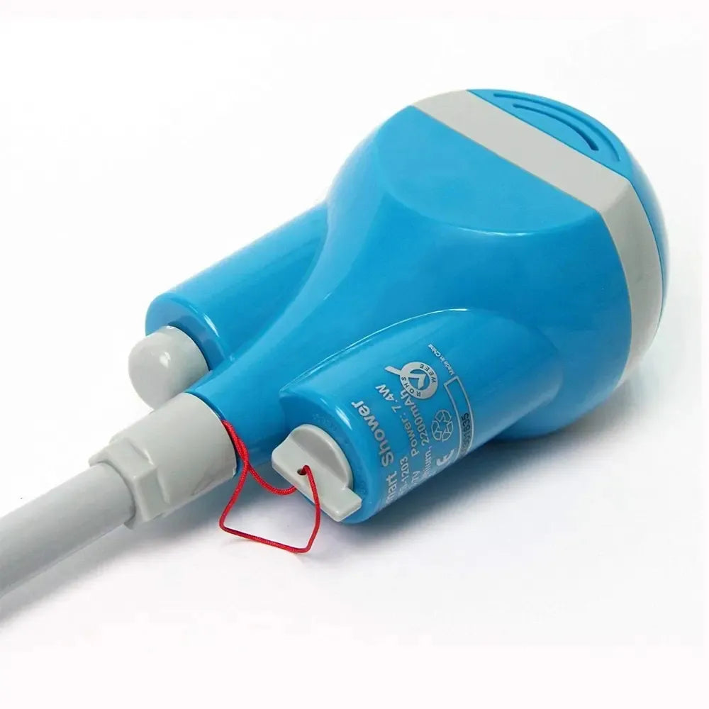 Traveler's Portable Shower & Shattaf With Folding Bucket 2200mAh USB Rechargeable