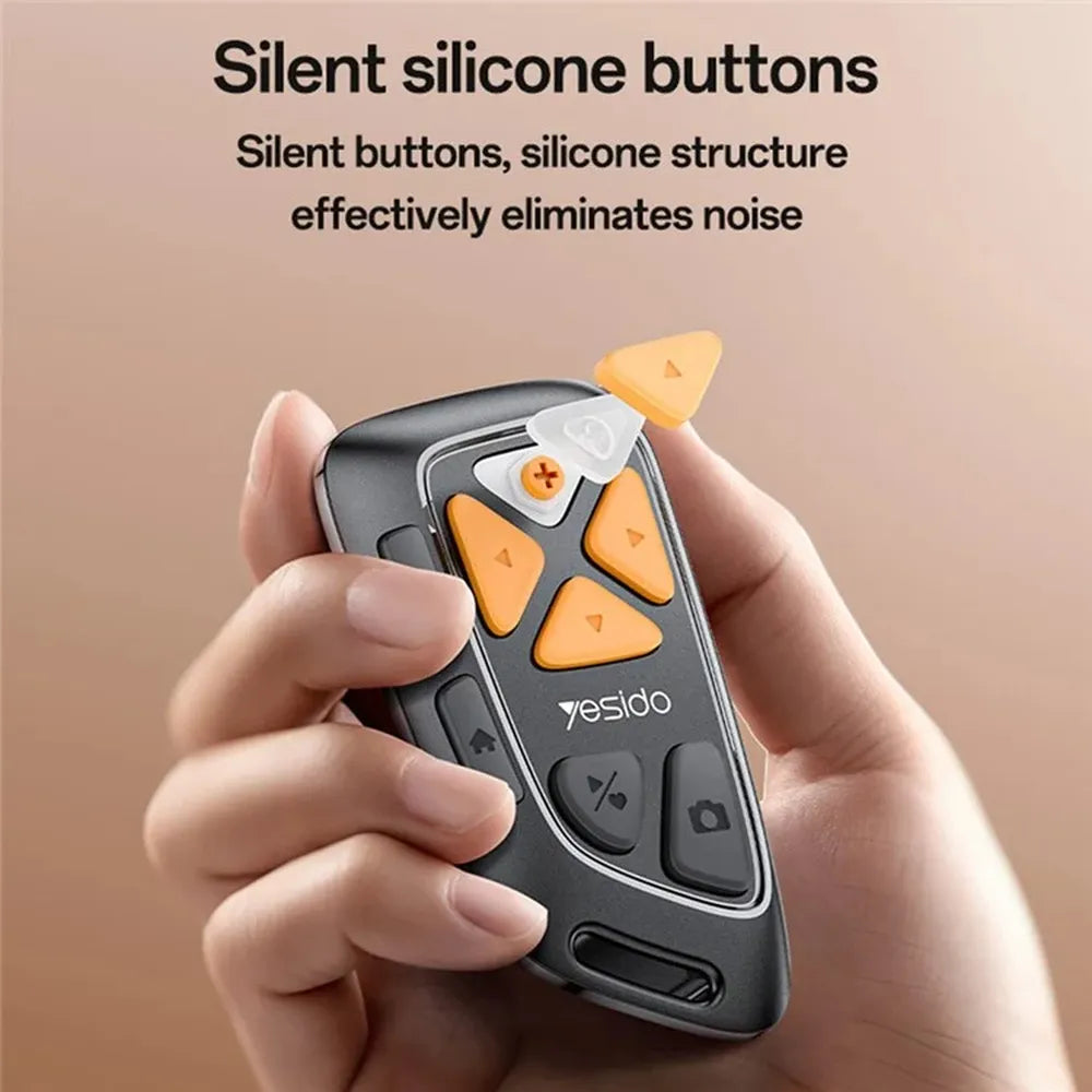 Yesido SF25 Scrolling Remote  Bluetooth Compatible with Smartphones & Tablets