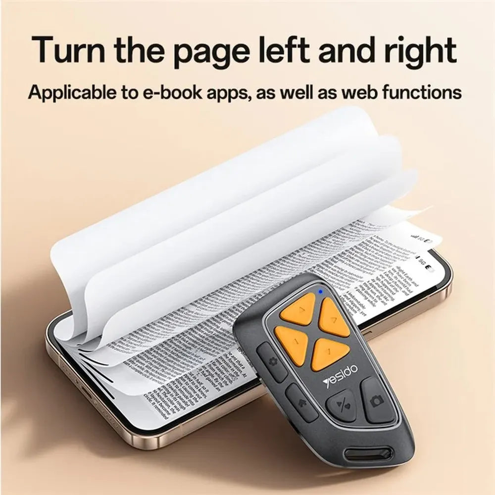 Yesido SF25 Scrolling Remote  Bluetooth Compatible with Smartphones & Tablets