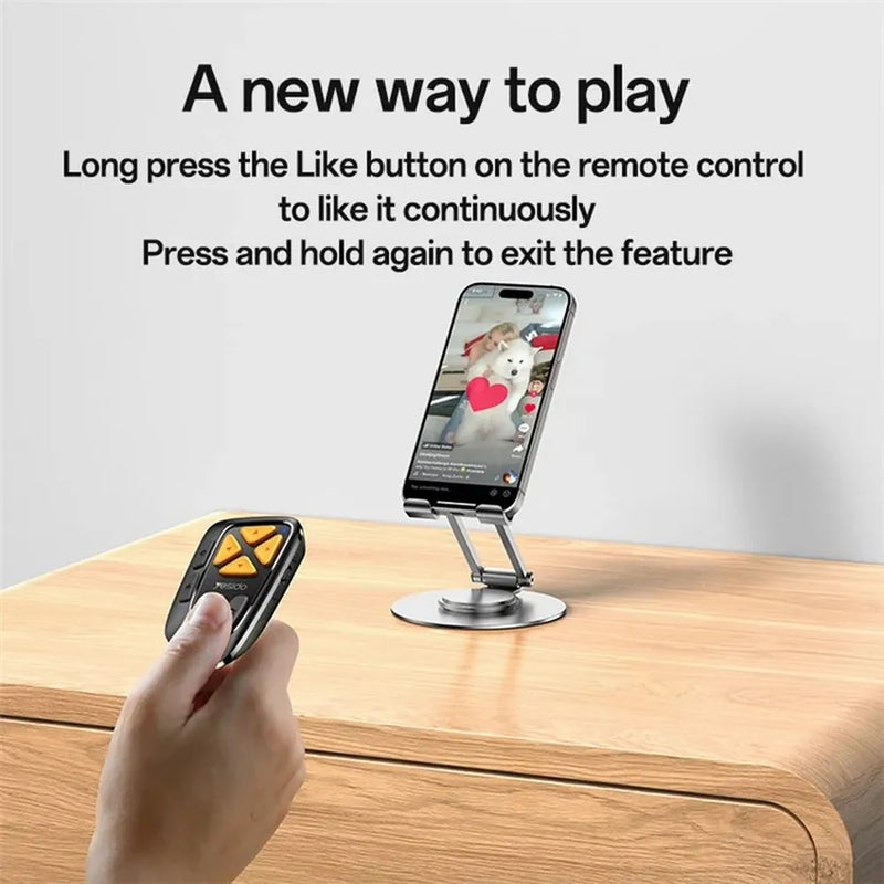 Yesido SF25 Scrolling Remote  Bluetooth Compatible with Smartphones & Tablets