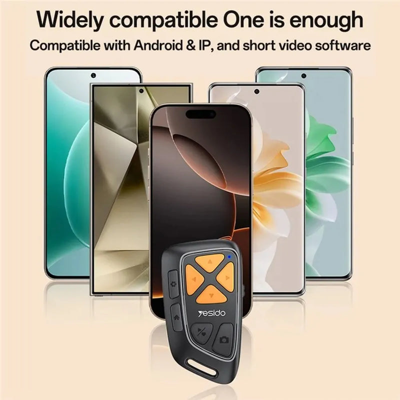Yesido SF25 Scrolling Remote  Bluetooth Compatible with Smartphones & Tablets