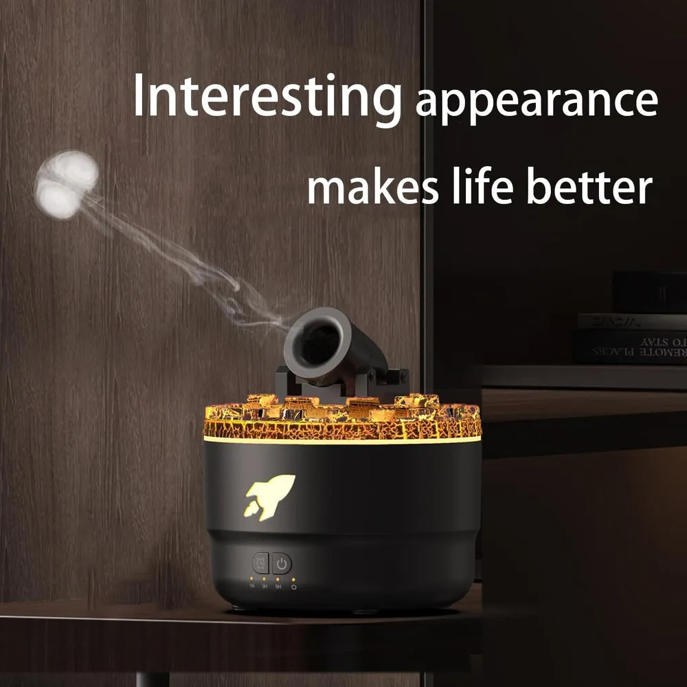 Aromatherapy Fragrance Humidifier with LED Ultrasonic 300ml USB Powered