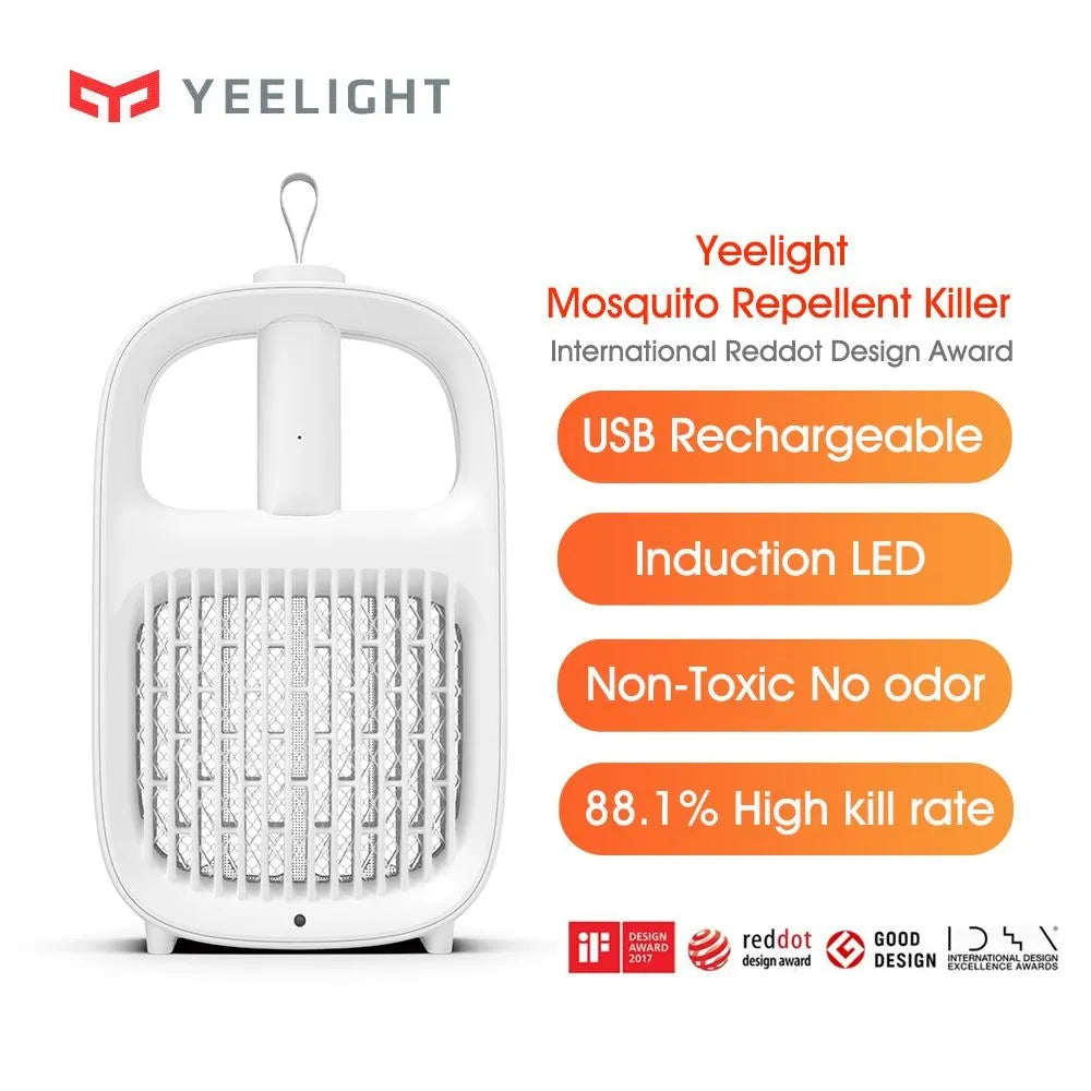 Yeelight Mosquito Repellent Lamp UV Insect Zapper Smart Light Sensor USB Fast Rechargeable