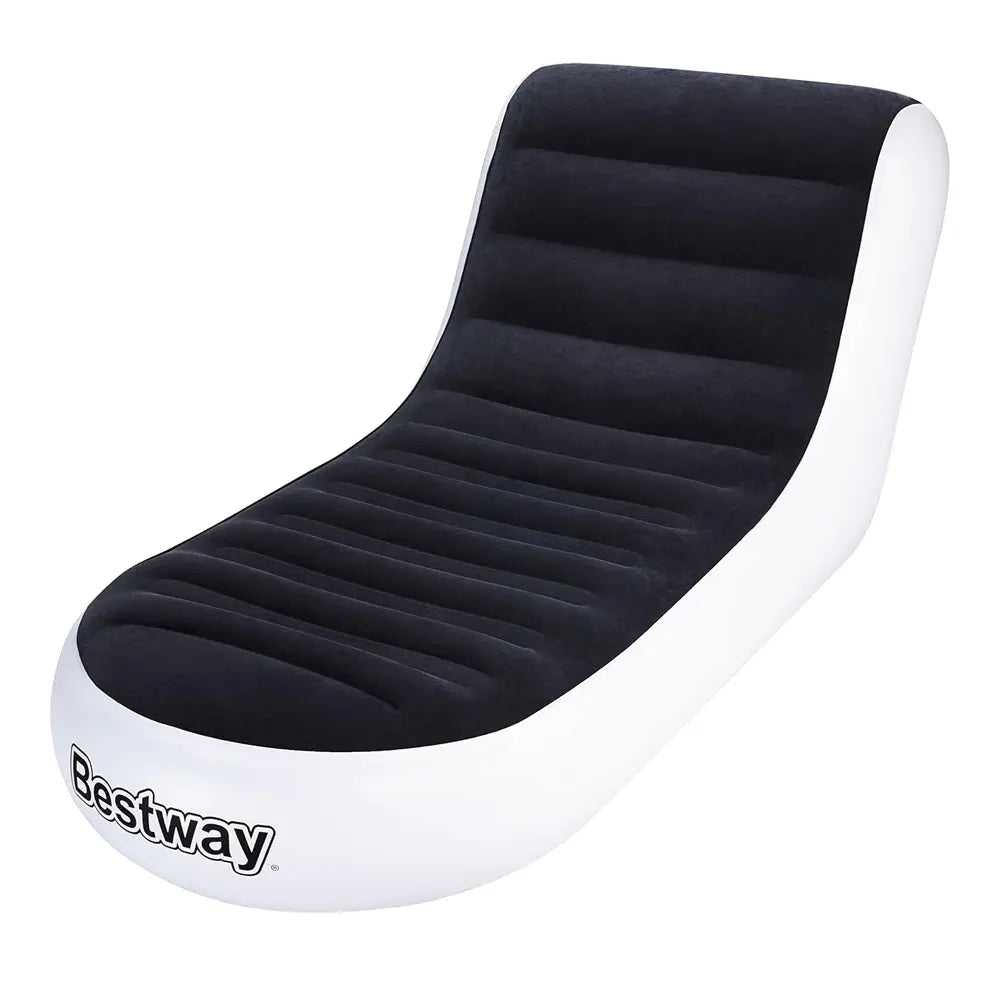 Bestway Air Shelf Sports Lounger Inflatable Chair Y-Beam PVC 79 cm Width