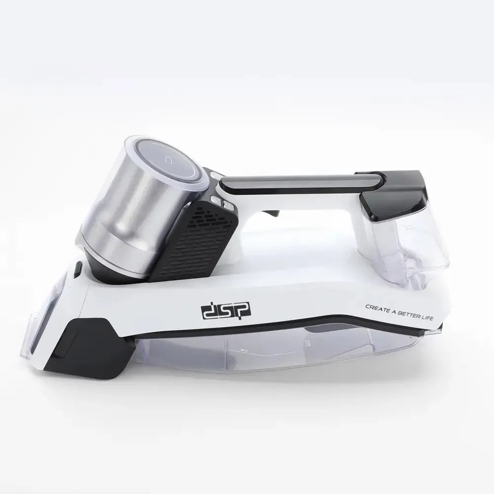 DSP Handheld Spot Cleaner Cordless 2000mAh Battery Dual Tank IPX4 Waterproof