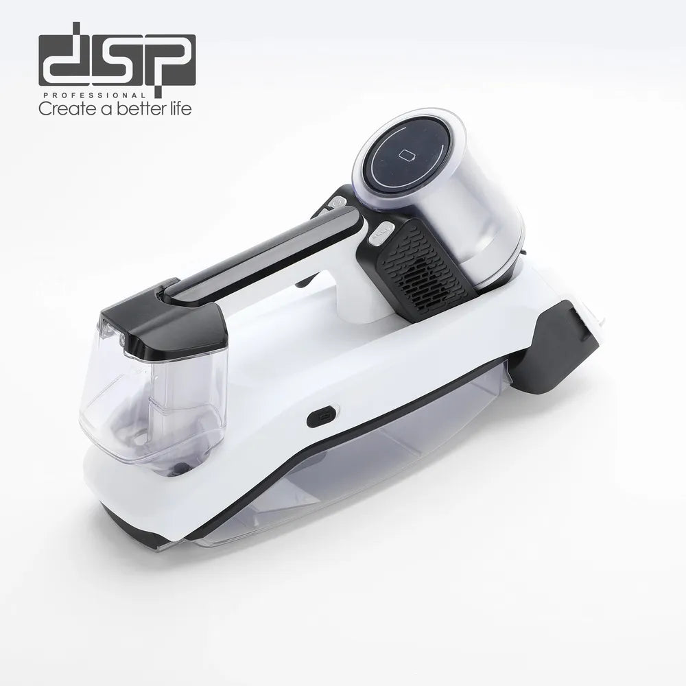 DSP Handheld Spot Cleaner Cordless 2000mAh Battery Dual Tank IPX4 Waterproof