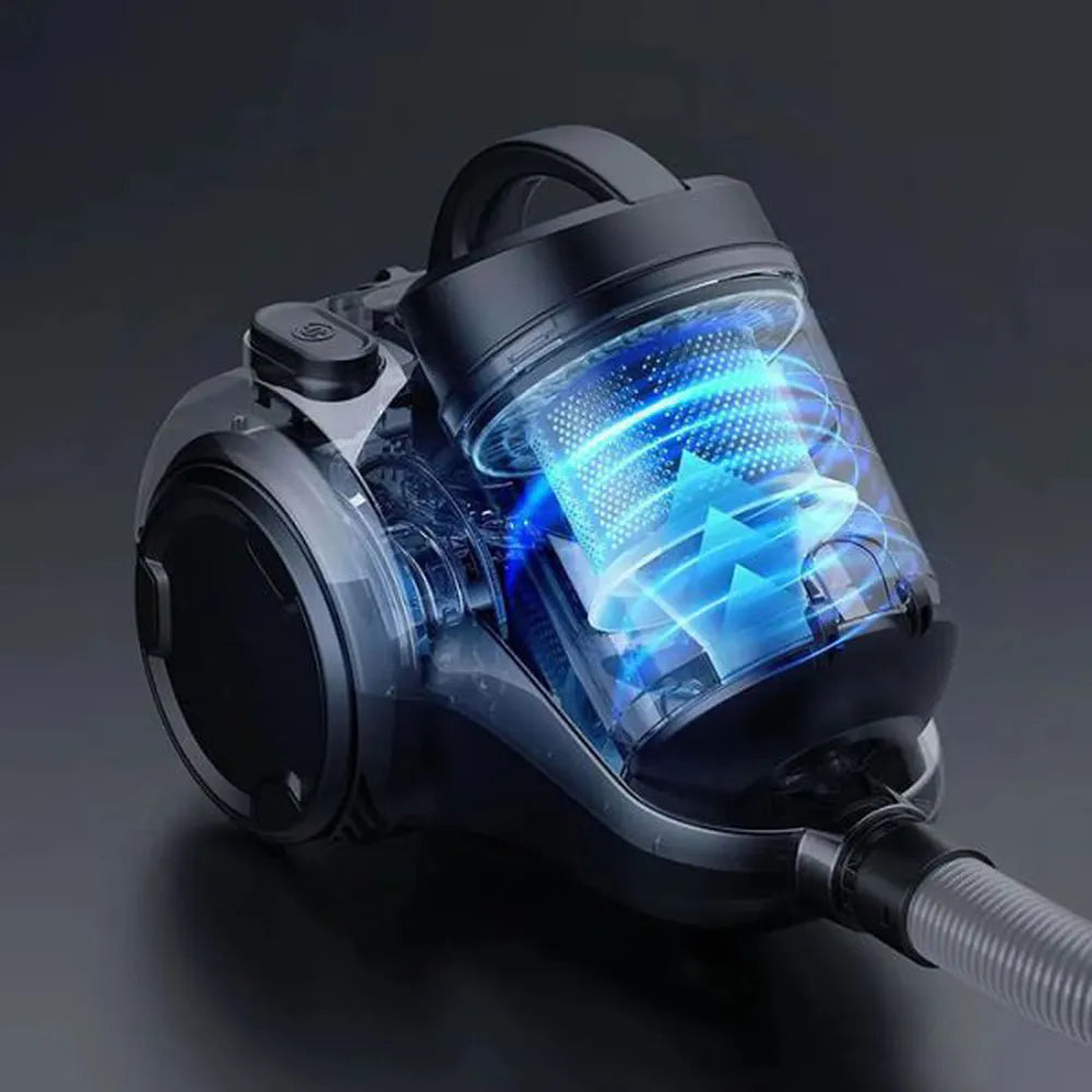 Deerma Horizontal Vacuum Cleaner 600W 2.5L Capacity 5m Range Cord