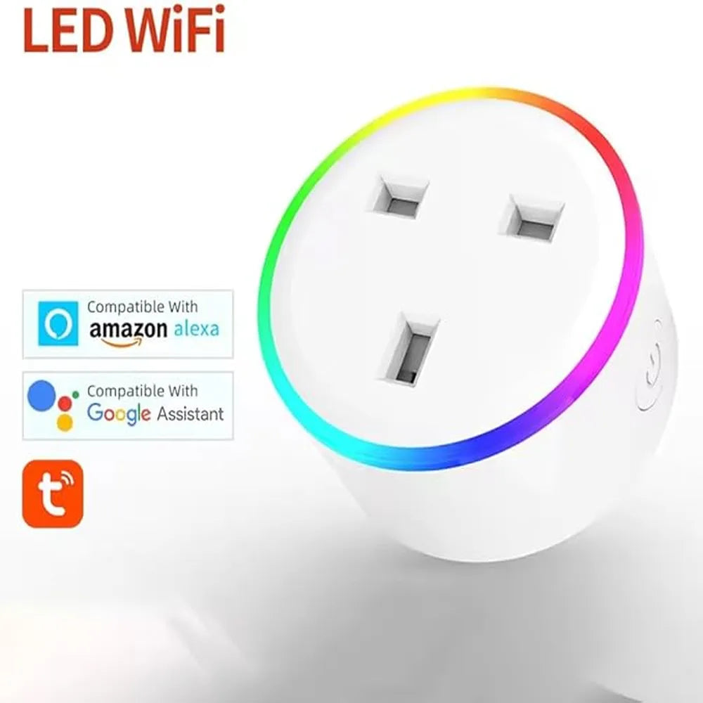 Mini Smart Socket  Wi-Fi Compatible 2.4GHz Voice Control