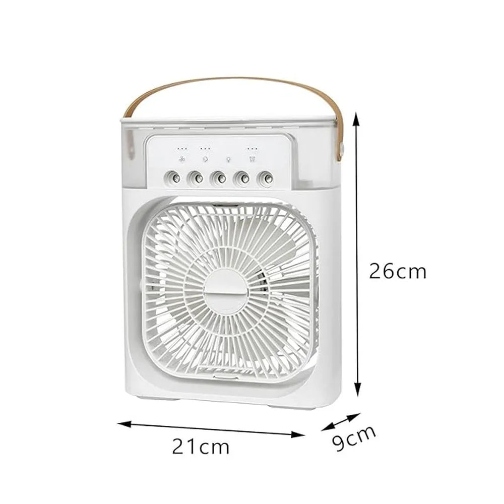 Portable Mini Cooler Fan Personal Evaporative 3 Adjustable Speeds USB Powered