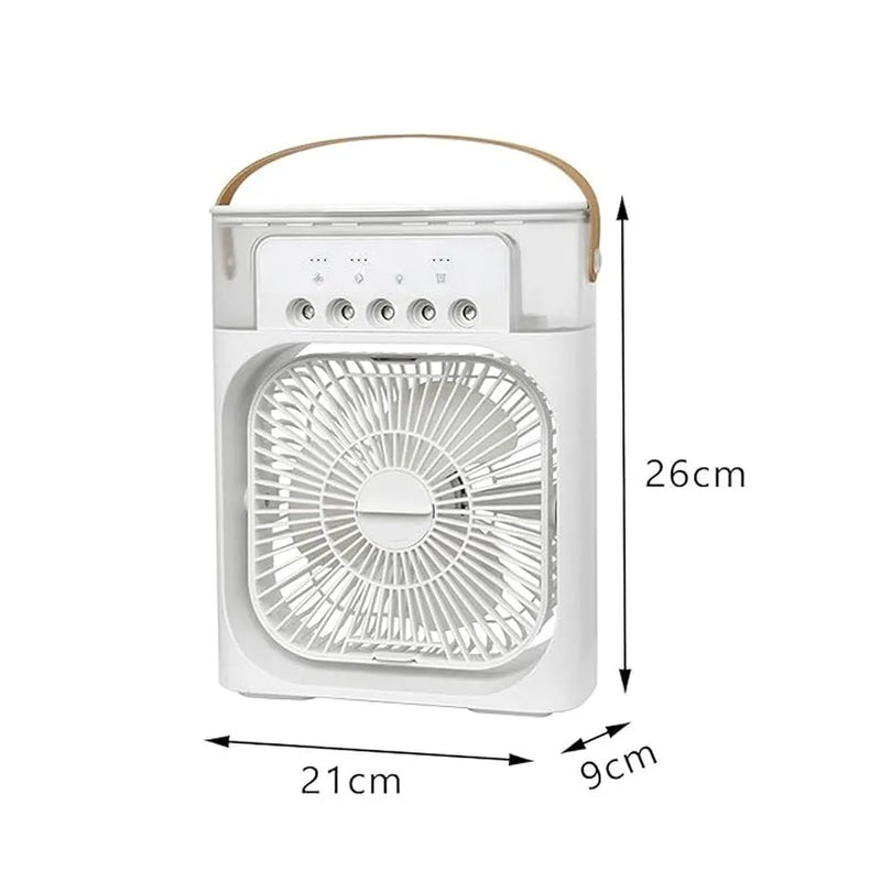 Portable Mini Cooler Fan Personal Evaporative 3 Adjustable Speeds USB Powered