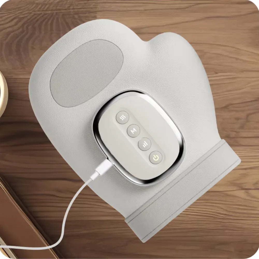 Electric Hand Massager with Heating, Air Compression & Vibration – 3 Modes, 5 Intensities, 2000mAh Battery