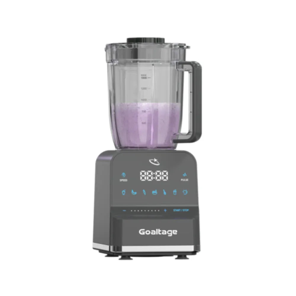 Goaltage BLND03 UltraMix Blender – 1800W Power, 9-Speed Settings, 7 Preset Programs, 1.5L Tritan Jar, Titanium Blades, IMD Touch Display