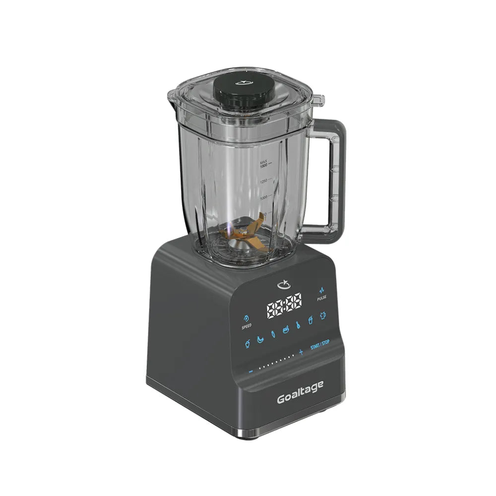 Goaltage BLND03 UltraMix Blender – 1800W Power, 9-Speed Settings, 7 Preset Programs, 1.5L Tritan Jar, Titanium Blades, IMD Touch Display