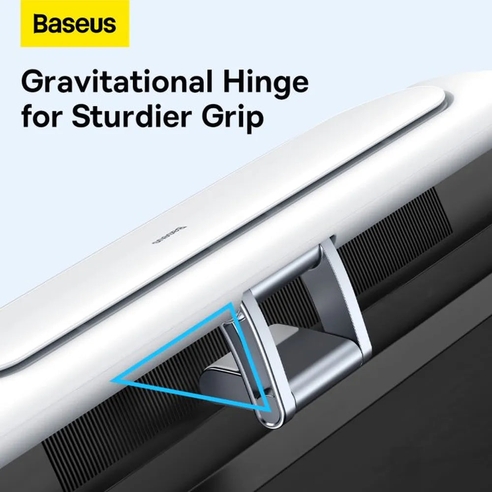Baseus 2-in-1 Monitor Clip-On & Stand-Up Desk Bladeless Fan Wide Range Wind Outlet Type-C Rechargeable