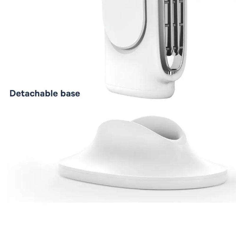 Baseus 2-in-1 Monitor Clip-On & Stand-Up Desk Bladeless Fan Wide Range Wind Outlet Type-C Rechargeable