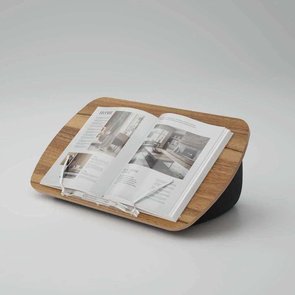 Porodo Lifestyle Laptop Stand with Pillow Base, Ergonomic Angle, Multi-Device Compatibility, Grey