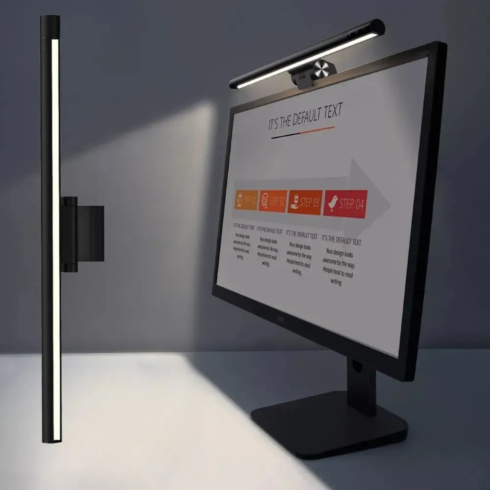 Baseus i-wok Screen Hanging Light Youth Edition – Asymmetric LED Light Source + USB Powered + Stepless Dimming – 2800K–5500K
