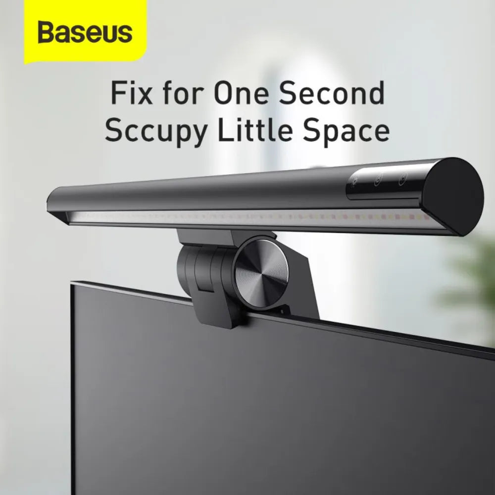 Baseus i-wok Screen Hanging Light Youth Edition – Asymmetric LED Light Source + USB Powered + Stepless Dimming – 2800K–5500K