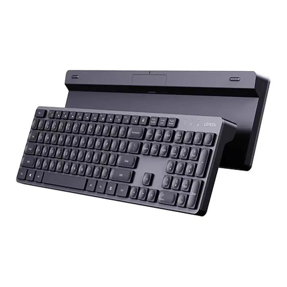 Ugreen KU004 Wireless Keyboard 2.4GHz for Windows/macOS/Linux, English Layout – Black
