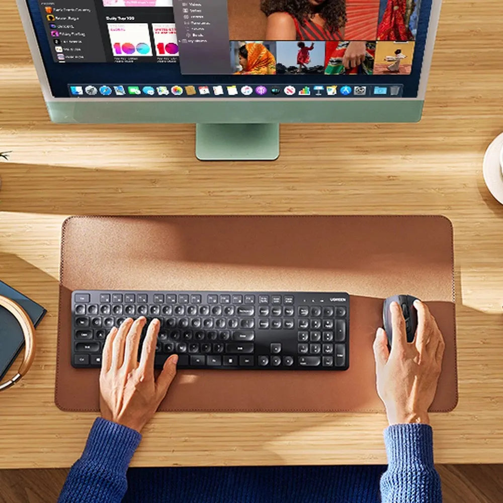 Ugreen KU004 Wireless Keyboard 2.4GHz for Windows/macOS/Linux, English Layout – Black