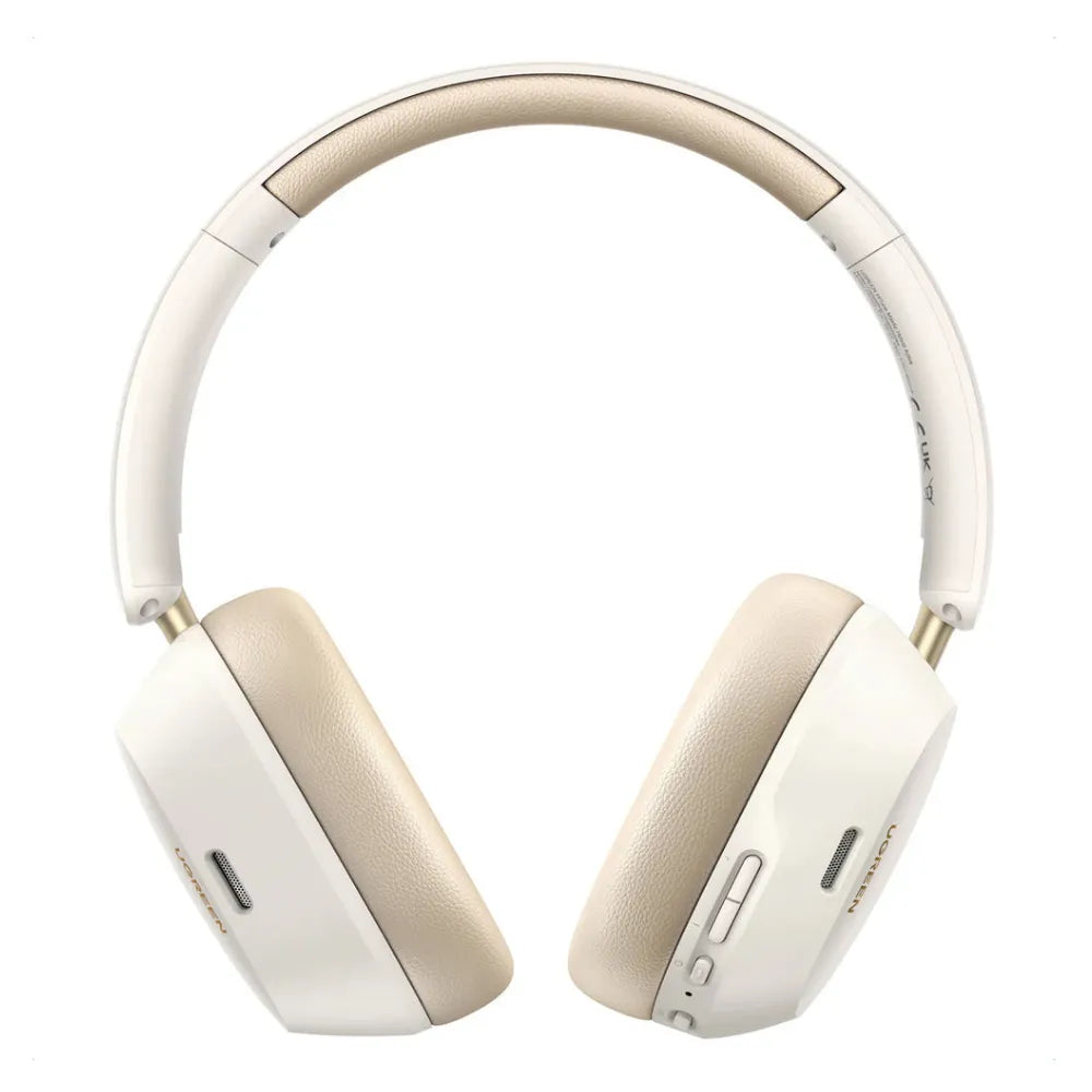 UGREEN HiTune Max5c Wireless Headphones with 43dB Hybrid ANC, 75H Battery Life, Bluetooth 5.4, Dual Mic – White
