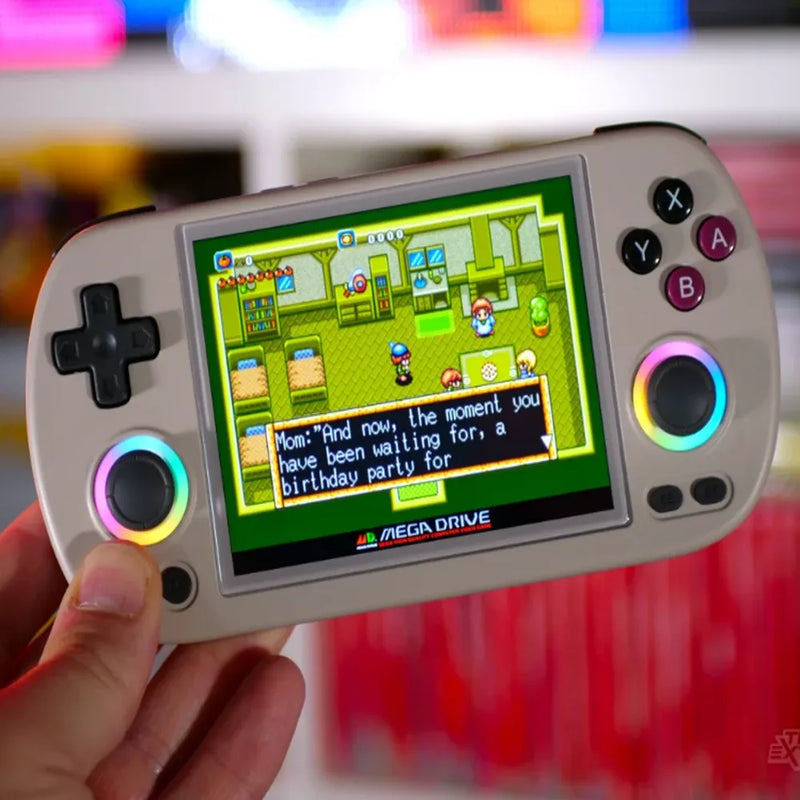 RG40XX H Handheld Game Console 128GB, 4K Output, Bundle Accessories, WiFi & Bluetooth Connectivity