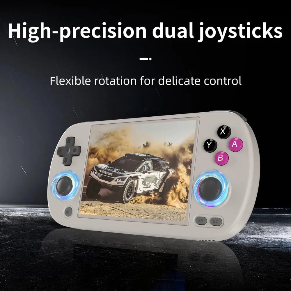 RG40XX H Handheld Game Console 128GB, 4K Output, Bundle Accessories, WiFi & Bluetooth Connectivity