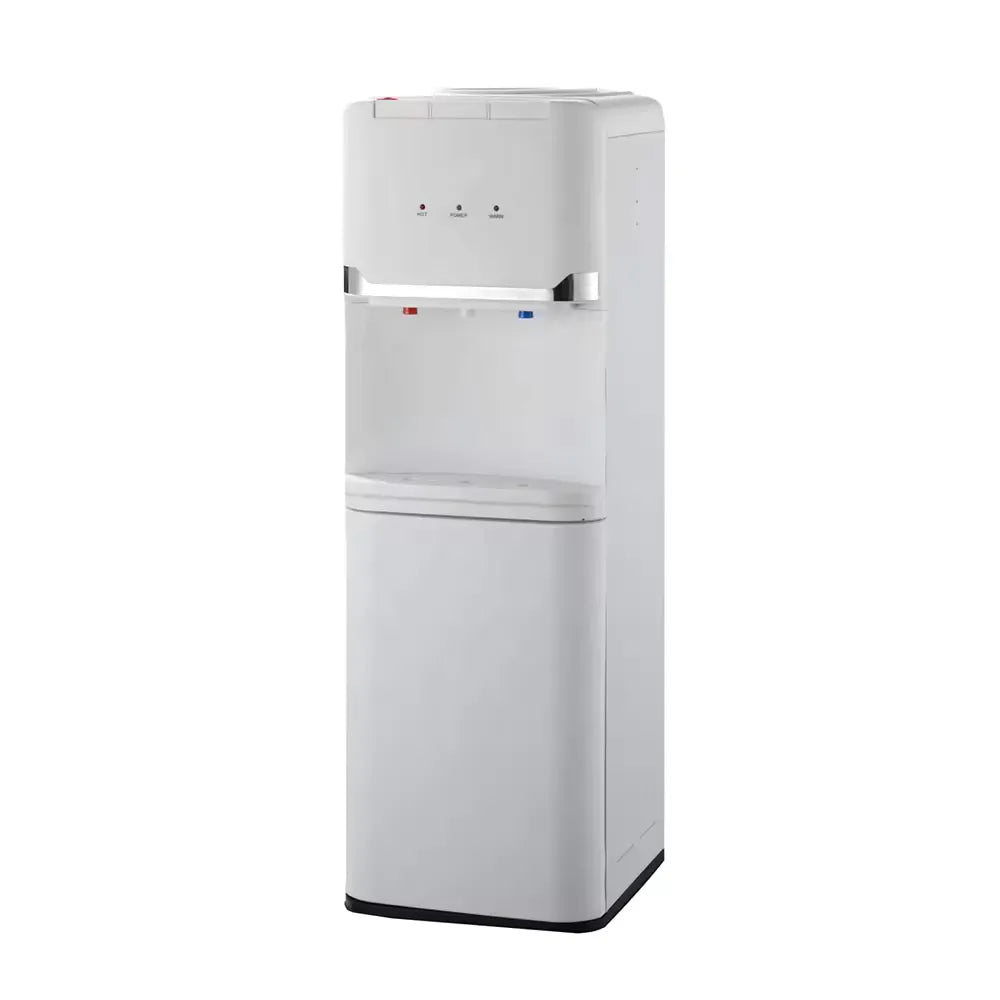 Cookchen Top Load Water Dispenser White with 3 Temperature Settings – Hot, Cold & Room Temp, Child Safety Lock, Freestanding for Home & Office