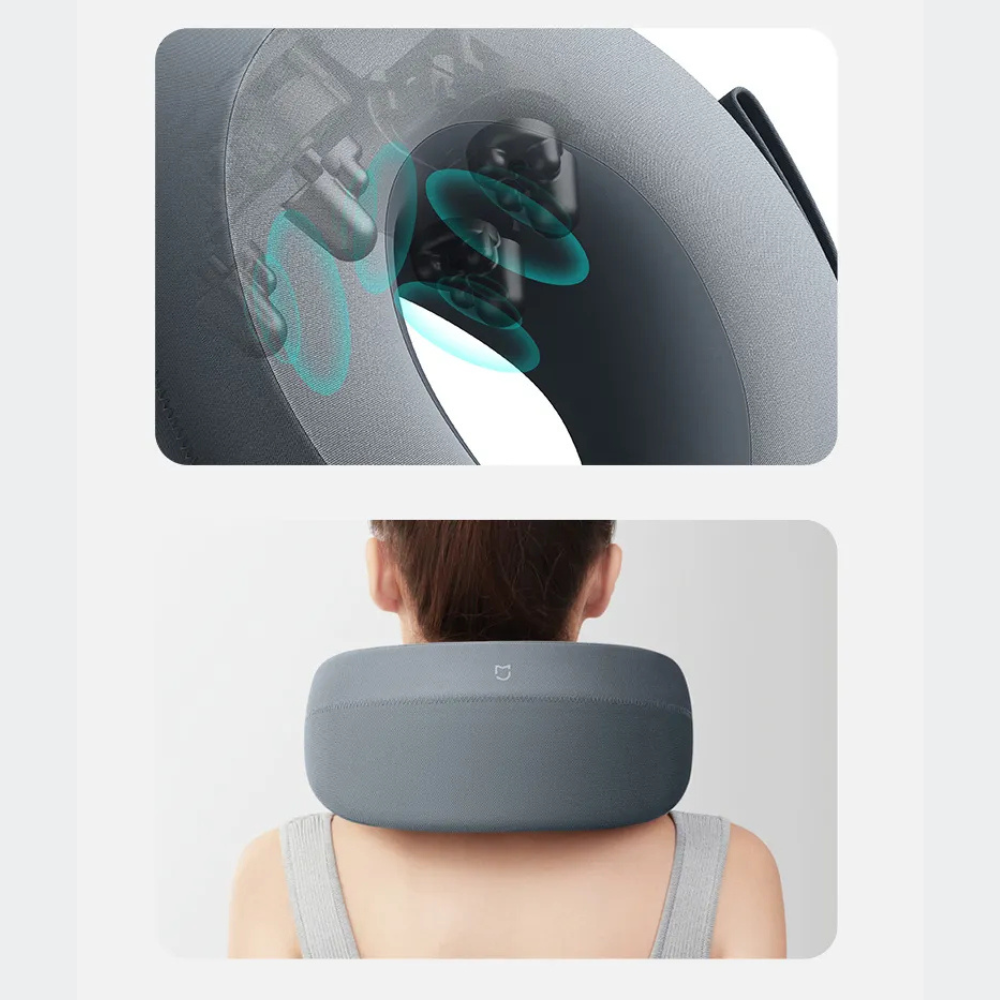 Xiaomi Mijia Smart Neck Massager with 4 Massage Heads, Heat Compress, 2550mAh Battery & Mi Home App Control