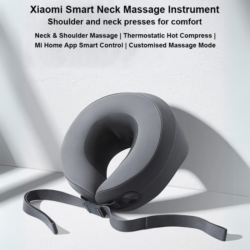 Xiaomi Mijia Smart Neck Massager with 4 Massage Heads, Heat Compress, 2550mAh Battery & Mi Home App Control