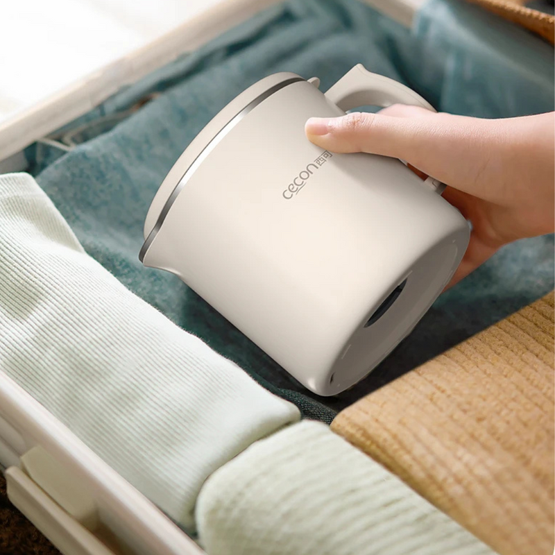 Cecon Electric Kettle, 1.5L Capacity, BPA-Free Silicone, Rapid Boil, 1000W Power