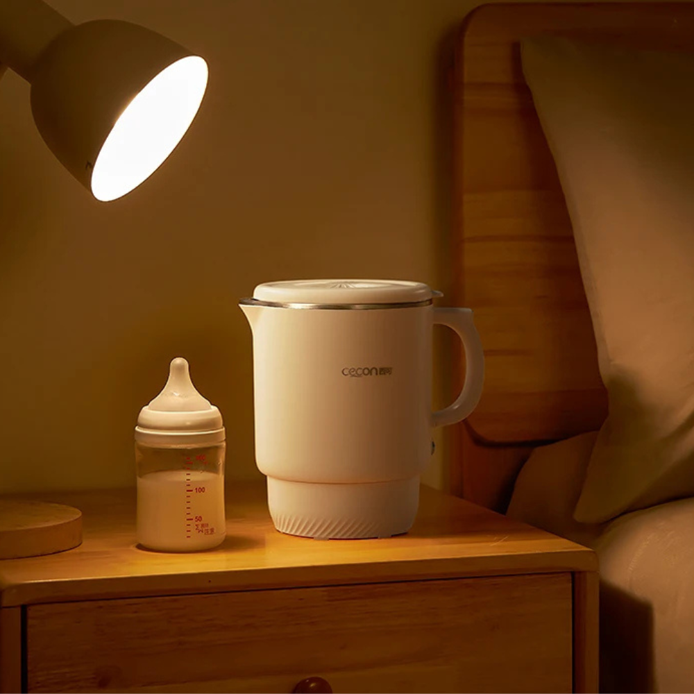 Cecon Electric Kettle, 1.5L Capacity, BPA-Free Silicone, Rapid Boil, 1000W Power