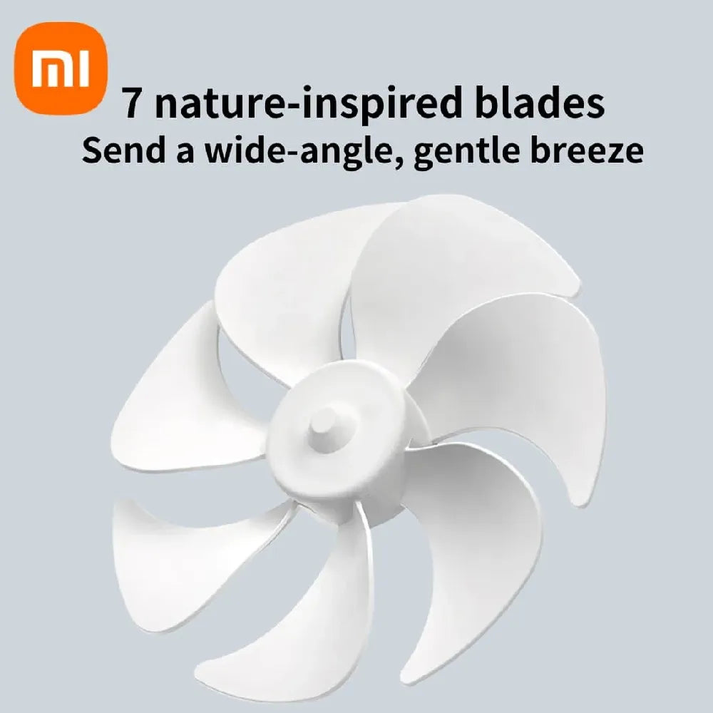 Xiaomi 2-in-1 Rechargeable Mini Fan 4000mAh 4 Wind Speeds Type-C Charging
