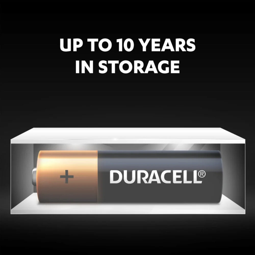Duracell Alkaline AA2 Batteries Pack – Long-Lasting Power with Duralock Technology for Everyday Devices