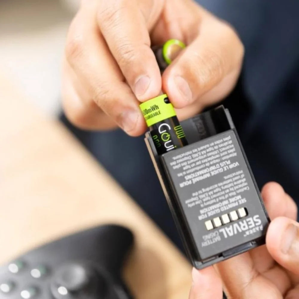 Goui Rechargeable AAA Batteries Pack of 2 – 400mAh Capacity with USB Charging and Safety Protection