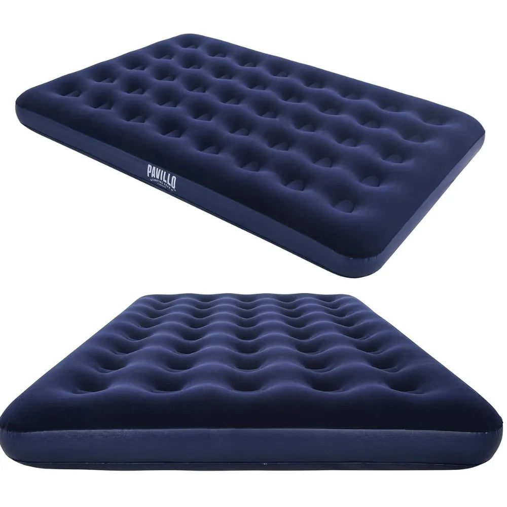 Bestway Pavillo 67002 Double Inflatable Camping Mattress for Indoor & Outdoor