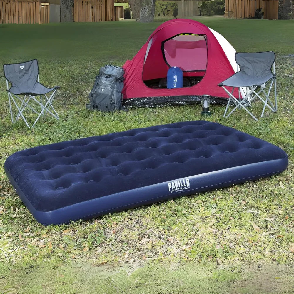 Bestway Pavillo 67002 Double Inflatable Camping Mattress for Indoor & Outdoor
