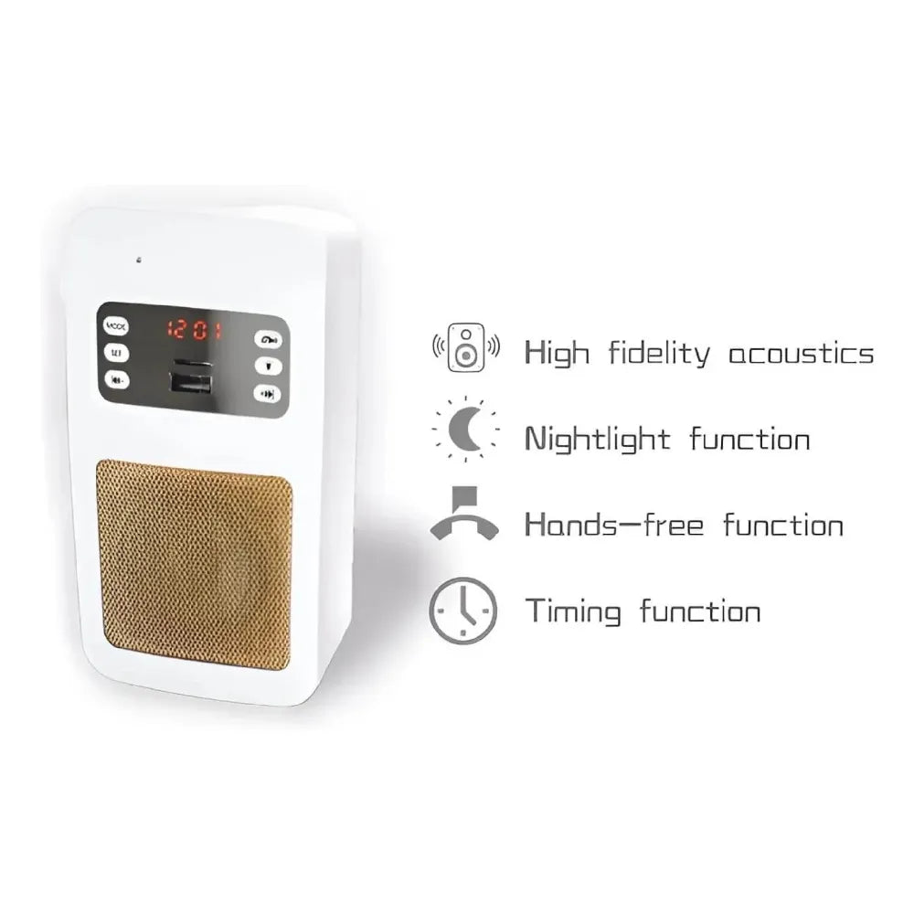 Equantu Al-Quran Holy Wall Bluetooth Speaker Remote Control 10W