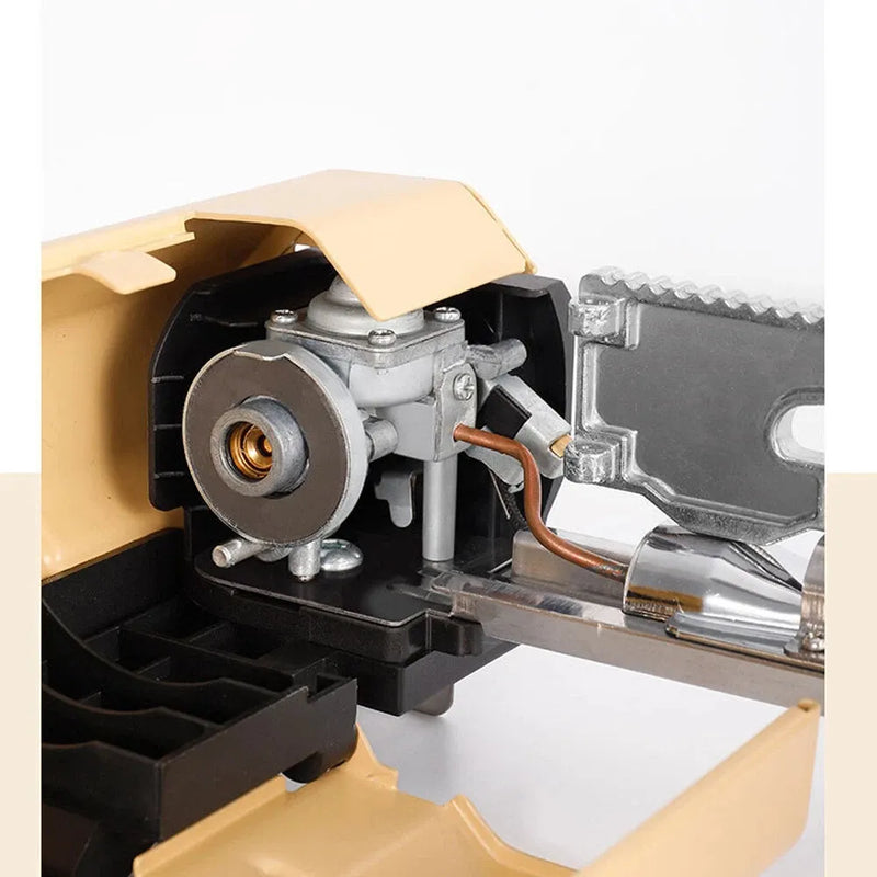 Portable Mini Camping Single Burner Gas Stove 2600W - Beige