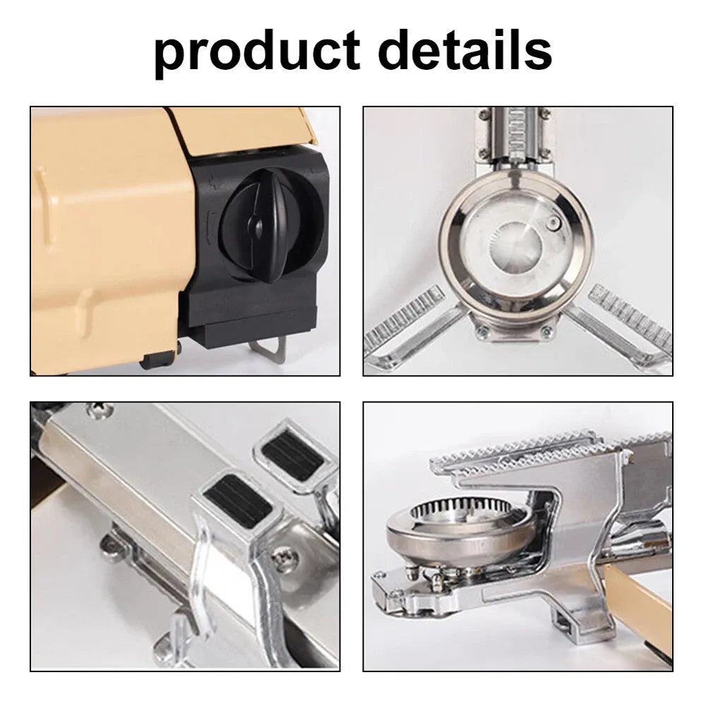 Portable Mini Camping Single Burner Gas Stove 2600W - Beige