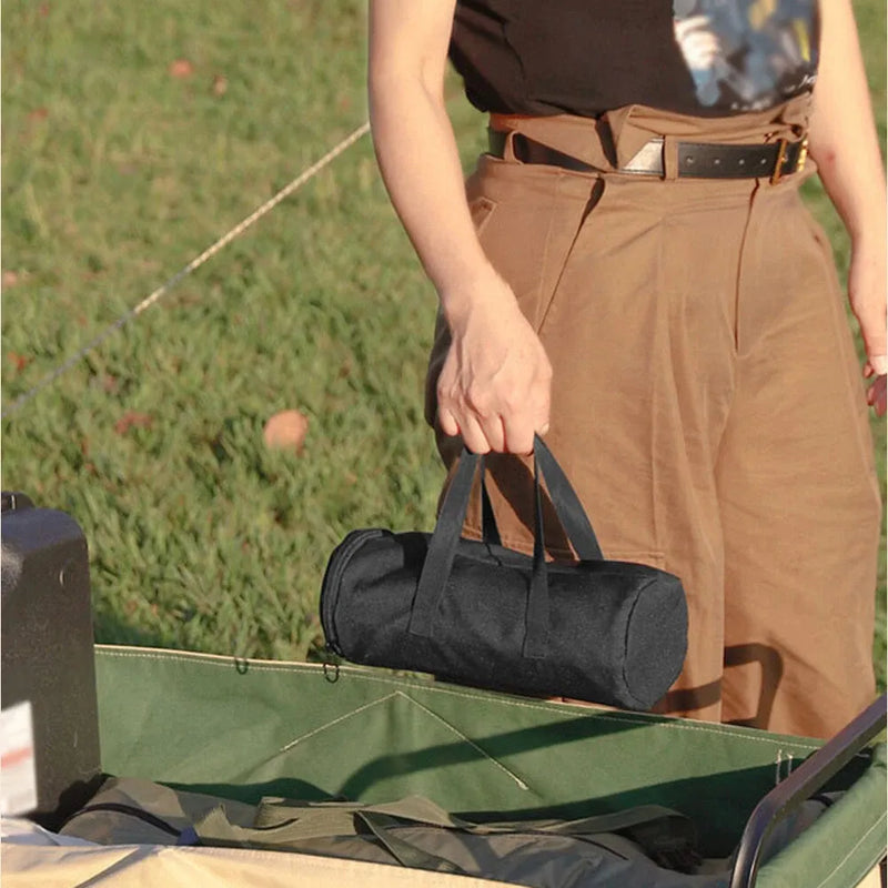 Portable Mini Camping Single Burner Gas Stove 2600W - Beige