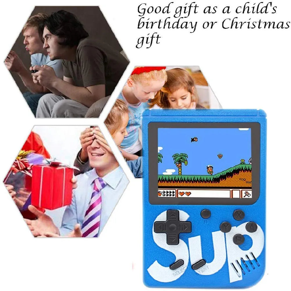 Sup Game Box with Built-in 400 Classical Games 600mAh Rechargeable Battery