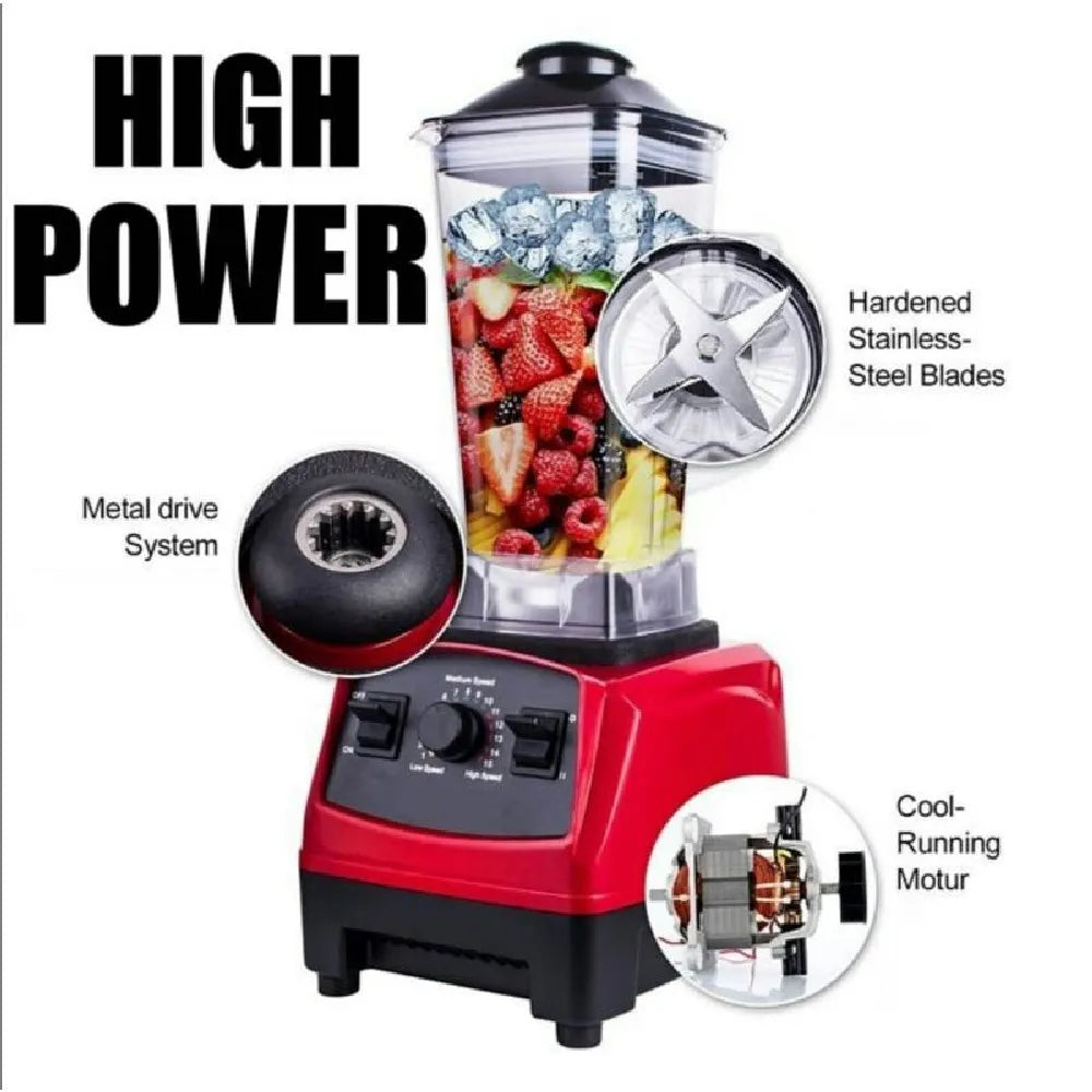Silver Crest 2-in-1 Multi-Functional Blender with Stainless Steel Multi-Blade 2000mL 4500W