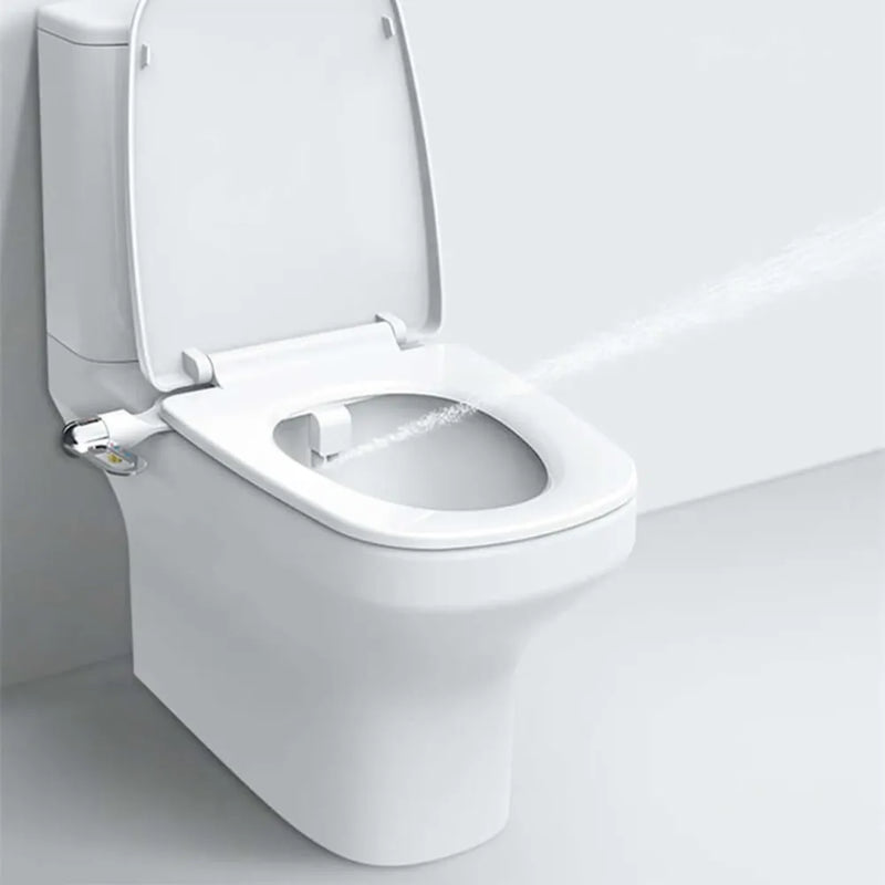Non-Electric Dual Nozzle Bidet Attachment for Toilet – Smart Toilet Flusher with Adjustable Water Pressure, Gentle Feminine Wash