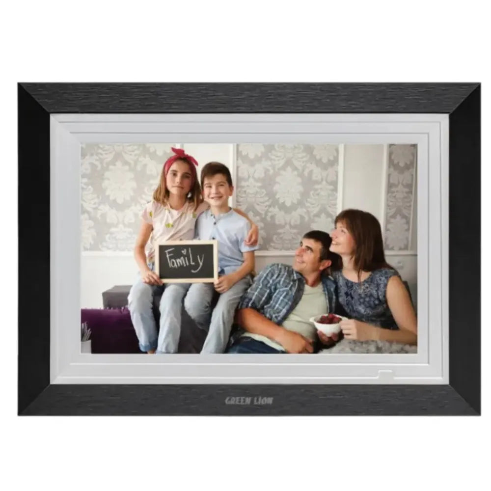Green Lion Digital Picture Frame 10.1" IPS Touchscreen with Wi-Fi Sharing, Auto-Rotation & 16GB Storage