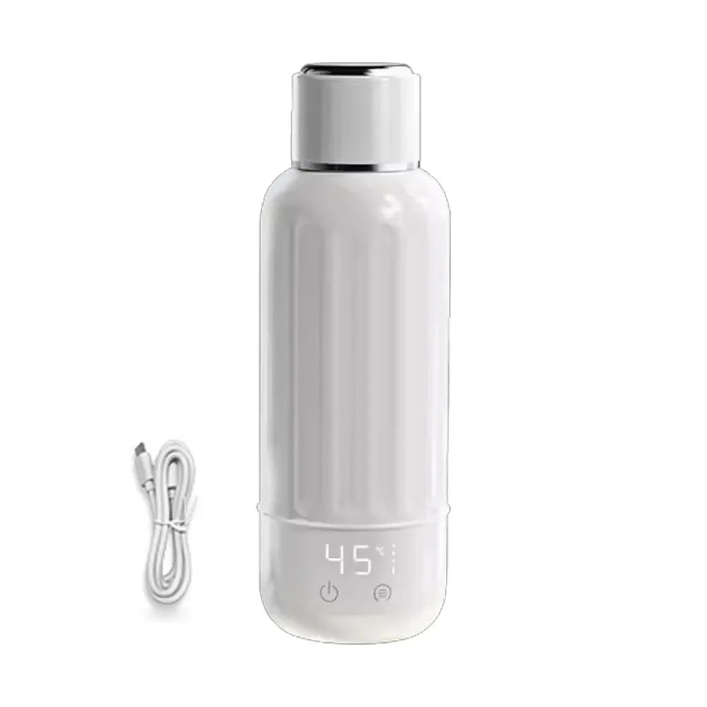 Modong Portable Electric Cup With Stainless Steel Heating Element Intelligent Temperature Control 500ml Capacity 300W Power