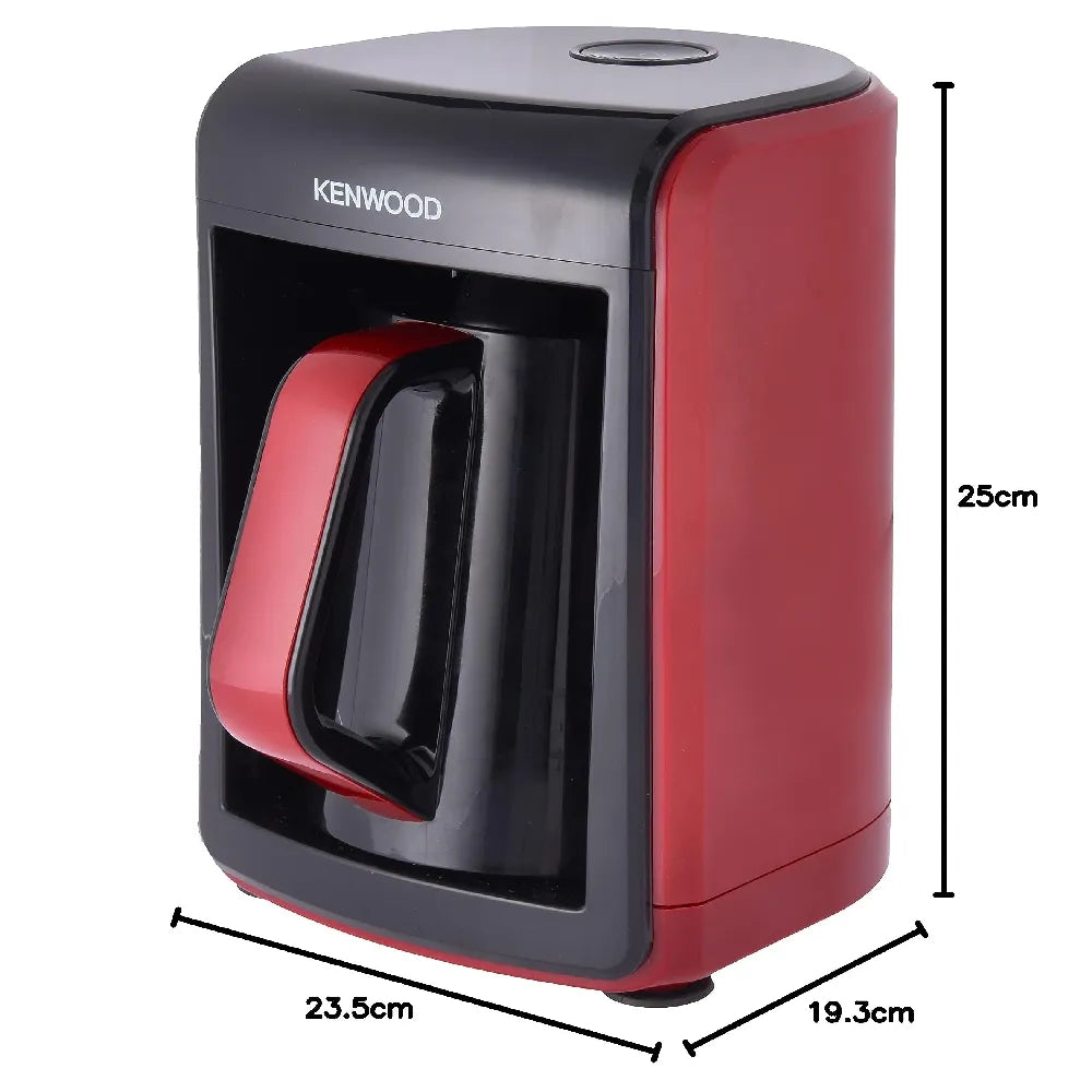 Kenwood Automatic Turkish Coffee Maker 5 Cups Plastic 535W