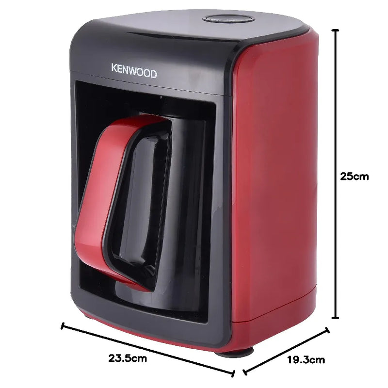 Kenwood Automatic Turkish Coffee Maker 5 Cups Plastic 535W