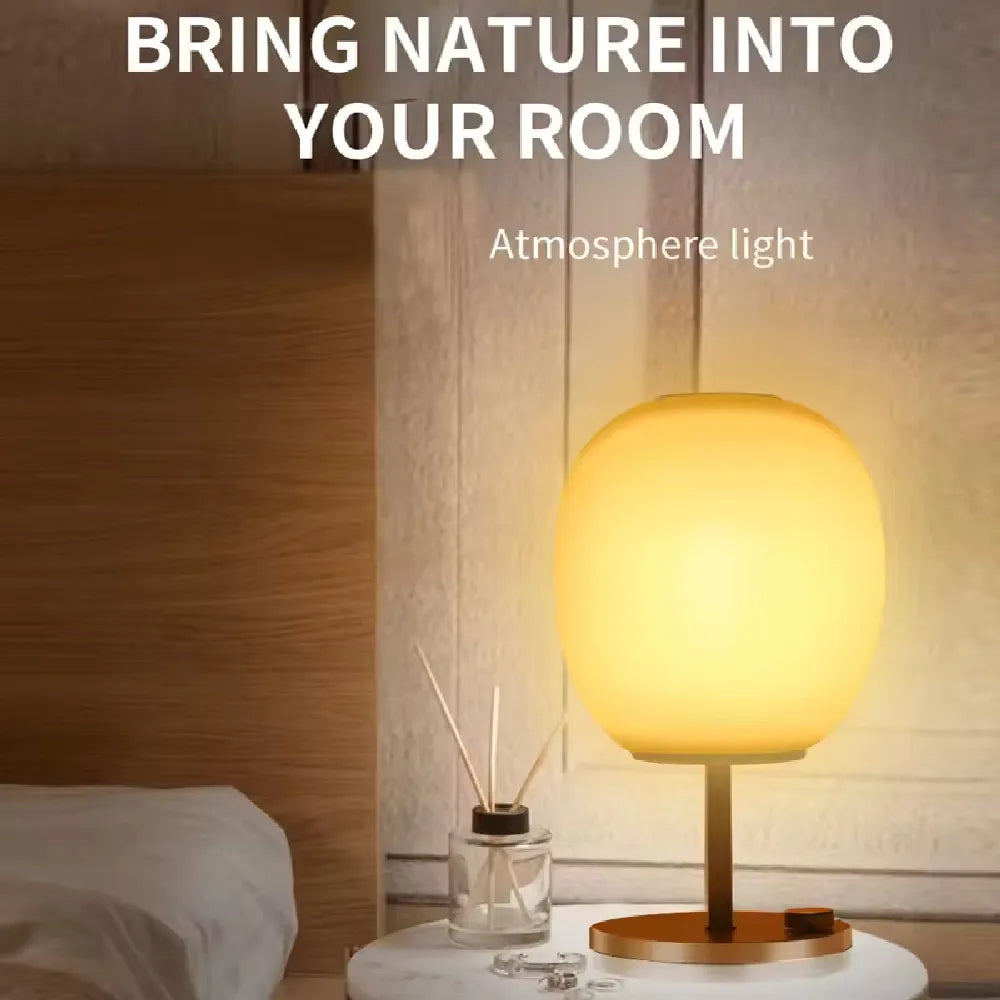 Season Atmosphere Aroma Table Lamp With 6 Seasonal Scene Type-C Rechargeable