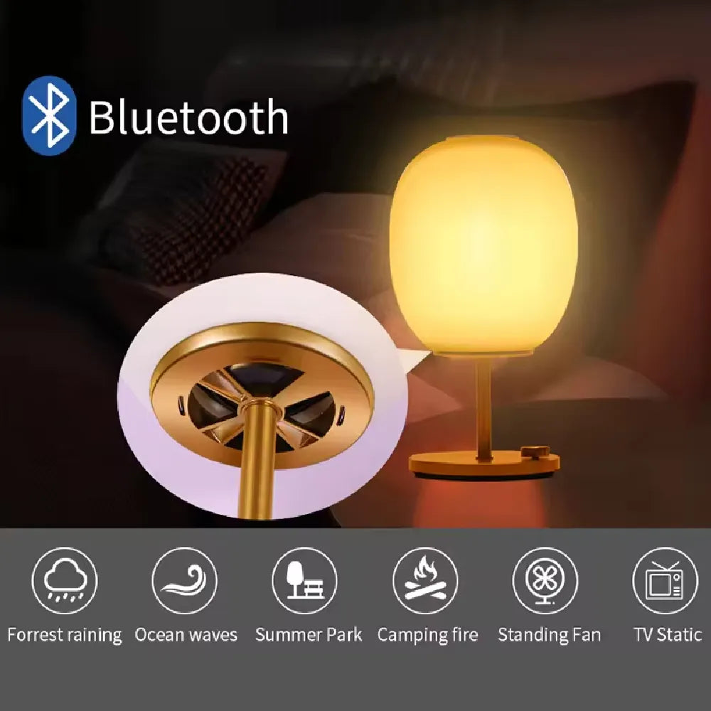 Season Atmosphere Aroma Table Lamp With 6 Seasonal Scene Type-C Rechargeable